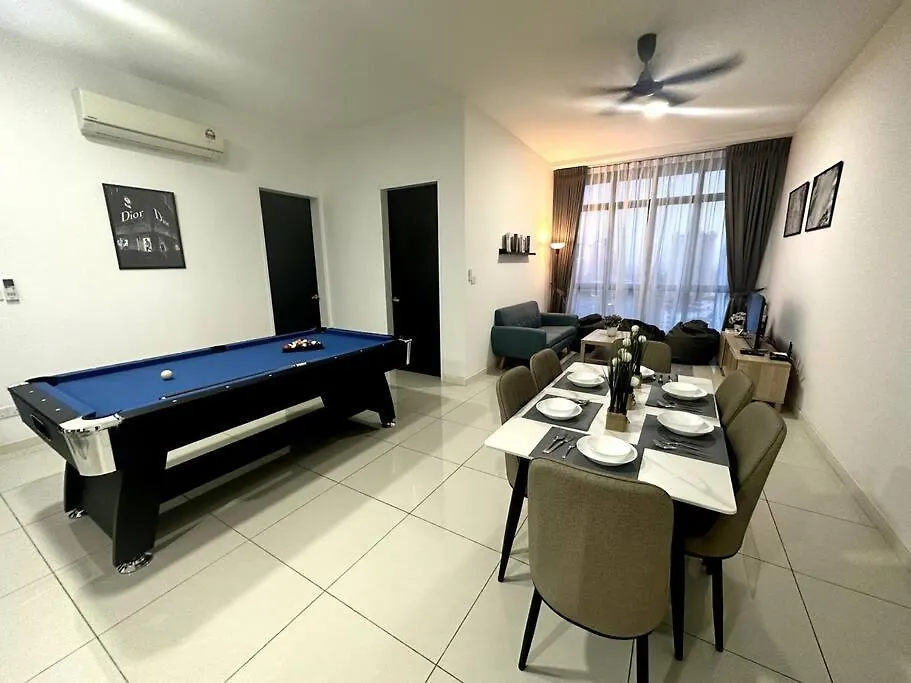 Sky88 3Br Luxury Condo W Pool Table Джохор-Бару Апартаменты